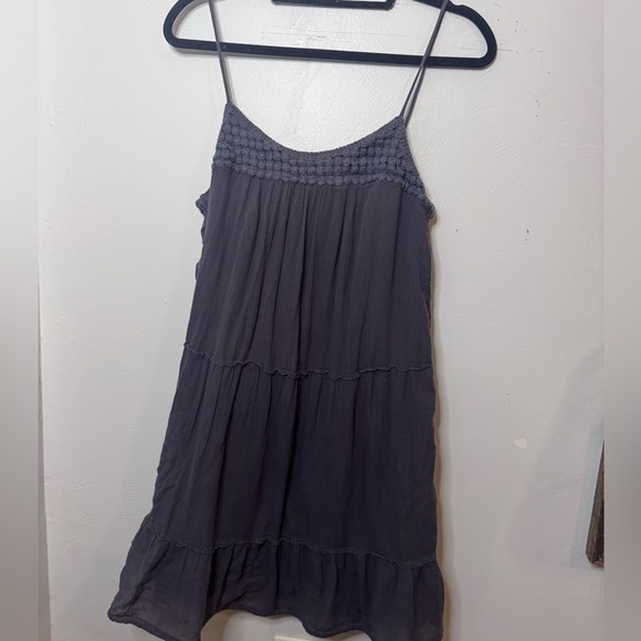 Vintage Old Navy Charcoal boho Sundress - Picture 1 of 4